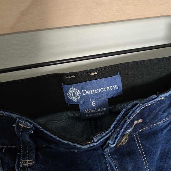 NWT Democracy Itty Bitty Bootcut Women's Jeans Size 6 - Picture 5 of 10